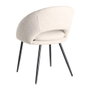 Ixia Silla Crema Tejido-Metal Contract