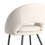 Ixia Silla Crema Tejido-Metal Contract