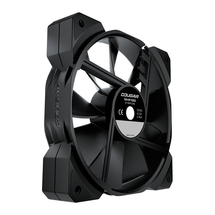 Cougar MHP 120 CGR-CF-MHP12HB3 Pack de 3 ventiladores de 120 mm, Negro Cougar MHP 120 CGR-CF-MHP12HB3 Pack de 3 ventiladores de 120 mm, Negro