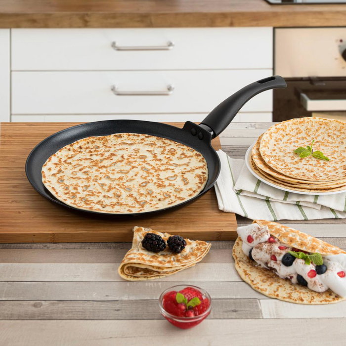 Crepera Aluminio Estampado Hydra Quid 28 cm (6 Unidades)