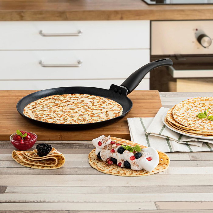 Crepera Aluminio Estampado Hydra Quid 28 cm (6 Unidades)