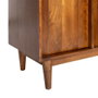 Ixia Alacena de madera de mango marrón Garrel 150 x 50 x 195 cm