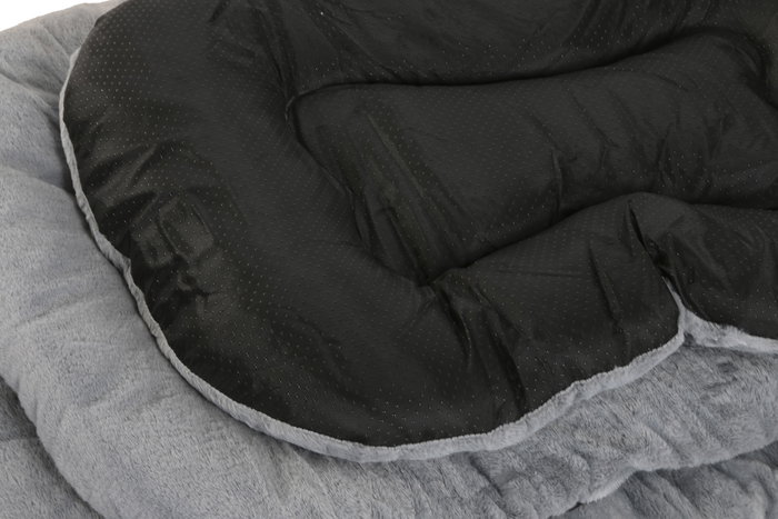 DKD Home Decor Cama Mascota Set 3 Piezas (2 Unidades) Gris Marron 63 x 10 x 90 cm