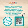 WOOMAX Laberinto cuentas de madera planetas