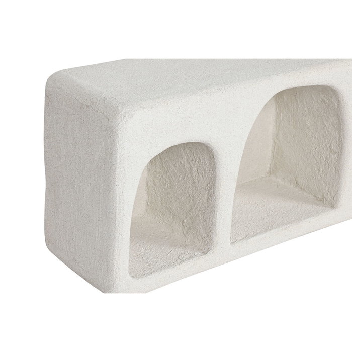 DKD Home Decor Estantería de Pared Abeto MDF 100x18x30 Blanco DKD Home Decor Estantería de Pared Abeto MDF 100x18x30 Blanco