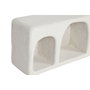 DKD Home Decor Estantería de Pared Abeto MDF 100x18x30 Blanco
