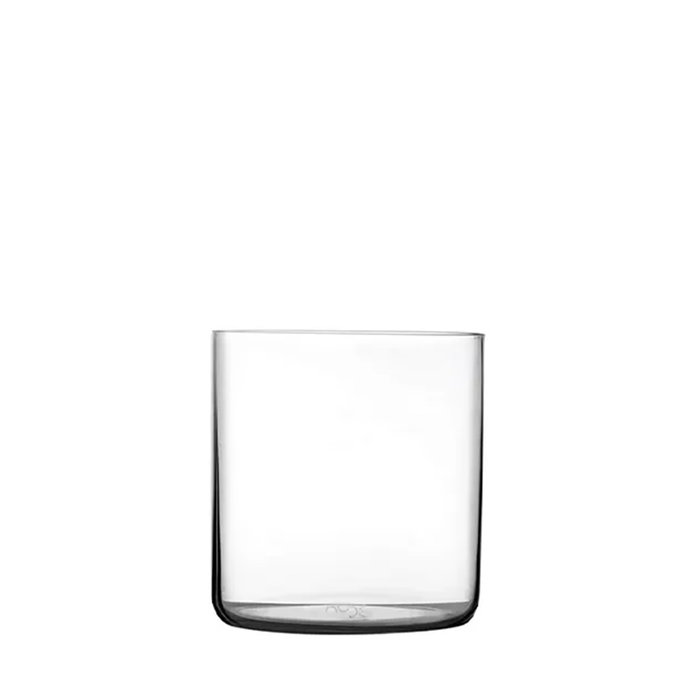 Cegeco Vaso Bajo para Whisky Finesse, Cristal, Capacidad 39 cl / 390 ml, Altura 88 mm (Set de 6)