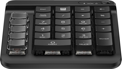 HP Teclado Numérico 435 Programable Inalámbrico Negro HP Teclado Numérico 435 Programable Inalámbrico Negro