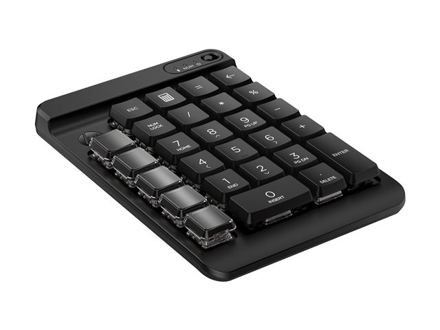 HP Teclado Numérico 435 Programable Inalámbrico Negro HP Teclado Numérico 435 Programable Inalámbrico Negro
