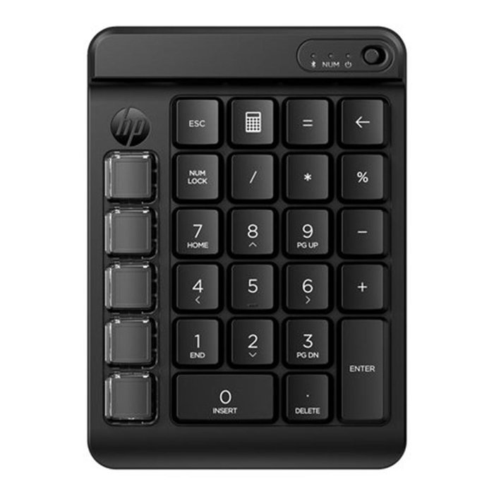 HP Teclado Numérico 435 Programable Inalámbrico Negro HP Teclado Numérico 435 Programable Inalámbrico Negro