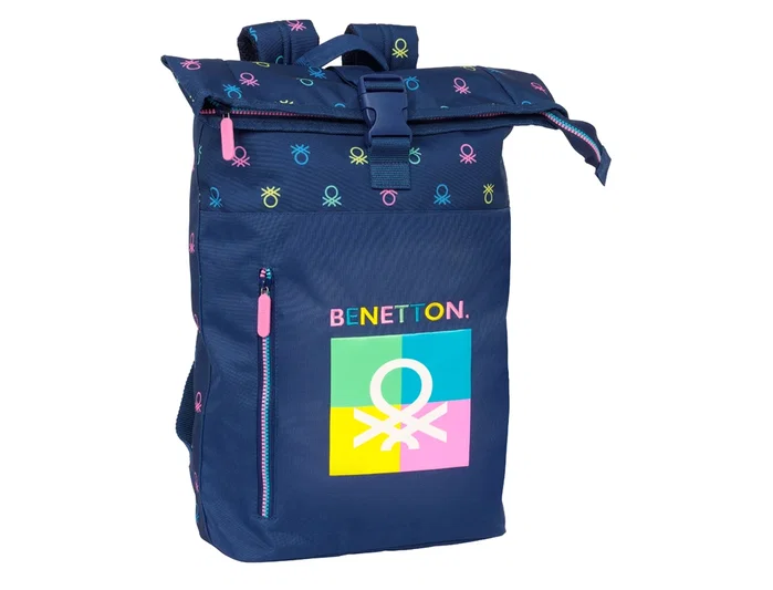 Safta Mochila Solapa Para Portátil 15,6'' Benetton Cool Safta Mochila Solapa Para Portátil 15,6'' Benetton Cool