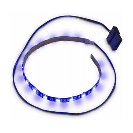 Inter-Tech Tira LED de 30 cm con conector Molex y LEDs azules