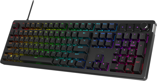 HyperX 7G7A3AA#ABE Teclado Mecánico Gaming HyperX Alloy Rise Personalizable con Interruptores Lineales PBT RGB