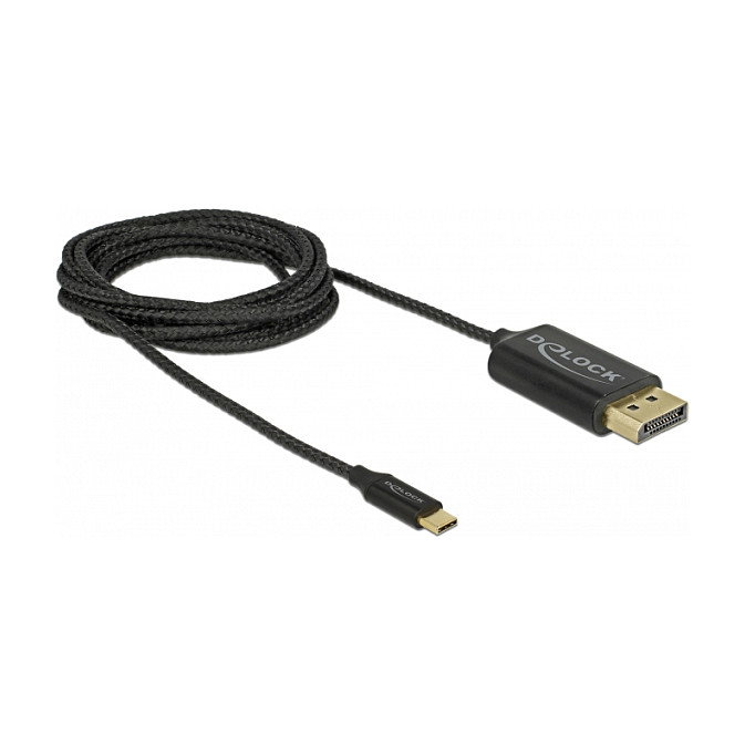DeLOCK 83710 Cable USB Tipo C a DisplayPort 4K 60 Hz 2 m DeLOCK 83710 Cable USB Tipo C a DisplayPort 4K 60 Hz 2 m