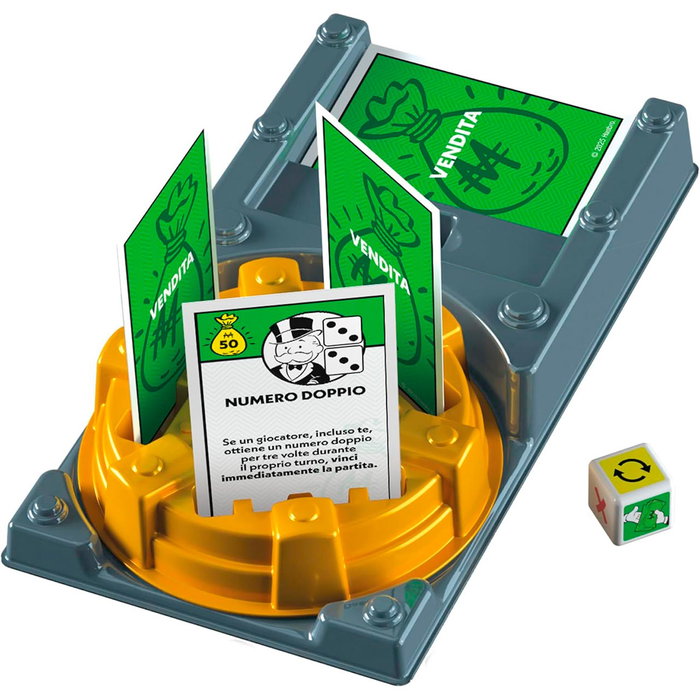 Monopoly Expansión Todo A La Venta Italiano G0720 | Juego de Mesa para +8 años | Ampliación del Clásico Monopoly