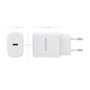 Aisens Cargador de Pared GaN 30W 1xUSB-C PD 3.0 Blanco