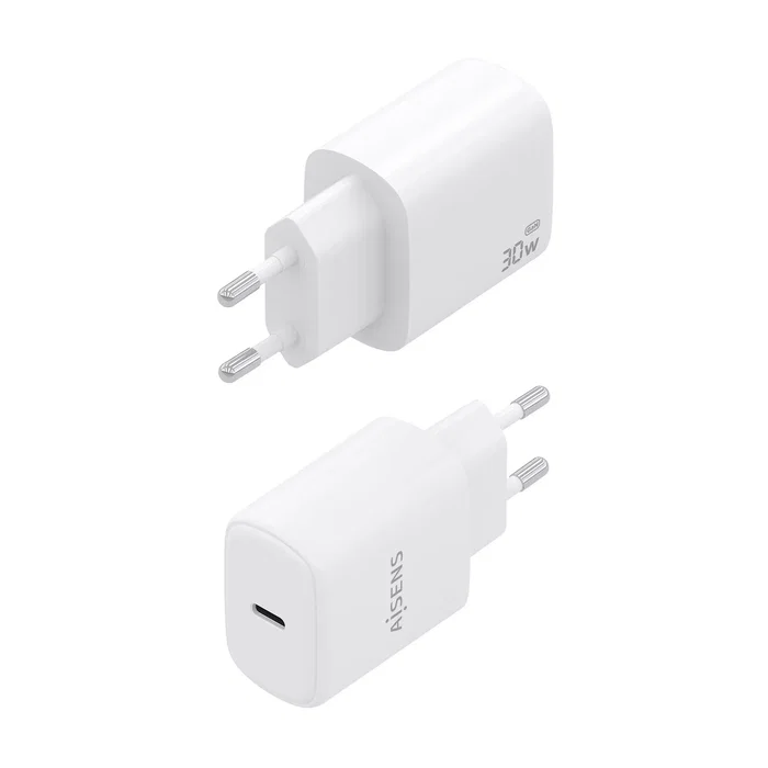 Aisens Cargador GaN 30W USB-C PD3.0 Blanco Aisens Cargador GaN 30W USB-C PD3.0 Blanco