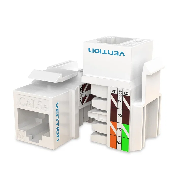 Vention Conector RJ45 IPFW0 Cat.6 UTP Blanco Vention Conector RJ45 IPFW0 Cat.6 UTP Blanco
