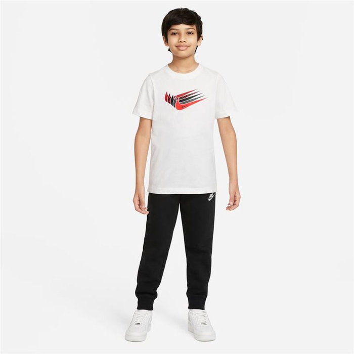Camiseta de Manga Corta Infantil Nike DO1824-100 Blanco