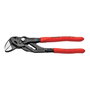 Knipex 8601180 Tenaza Llave Ajustable Profesional 180 mm, Mordazas Paralelas para Tuercas, Ajuste Rápido, Agarre hasta 40 mm