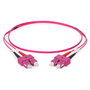 Digitus Cable de conexión fibra óptica OM4 Multimode Duplex SC a SC 1m