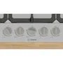 Bosch PGQ7B5K90 Placa de Gas Serie 4, 5 Fuegos, Acero Inoxidable, 52 x 75 x 4.5 cm