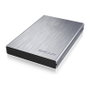 ICY BOX IB-241WP Carcasa para HDD/SSD de 2.5 pulg. con Protección contra Escritura, Antracita/Plata