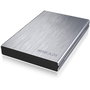 ICY BOX IB-241WP Carcasa Externa para SSD/Disco Duro 2.5" SATA a USB 3.2 Gen 1 (5 Gbit/s), Aluminio, Hot-swap, Incluye Cable