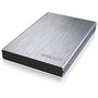 ICY BOX IB-241WP Carcasa Externa para SSD/Disco Duro 2.5" SATA a USB 3.2 Gen 1 (5 Gbit/s), Aluminio, Hot-swap, Incluye Cable