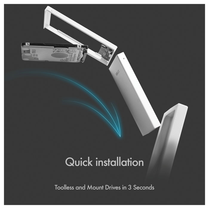 ICY BOX IB-241WP Carcasa Externa para SSD/Disco Duro 2.5" SATA a USB 3.2 Gen 1 (5 Gbit/s), Aluminio, Hot-swap, Incluye Cable ICY BOX IB-241WP Carcasa Externa para SSD/Disco Duro 2.5" SATA a USB 3.2 Gen 1 (5 Gbit/s), Aluminio, Hot-swap, Incluye Cable