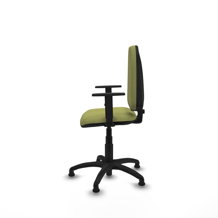 PIQUERAS Y CRESPO Silla de oficina Aýna Verde oliva con Brazos 1D PIQUERAS Y CRESPO Silla de oficina Aýna Verde oliva con Brazos 1D
