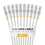 StarTech.com Paquete de 10 Cables Ethernet Cat6 Slim 1m Gris