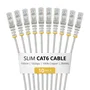 StarTech Paquete de 10 Cables Ethernet Cat6 Slim 1m Gris