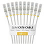 StarTech.com Paquete de 10 Cables Ethernet Cat6 Slim 1m Gris