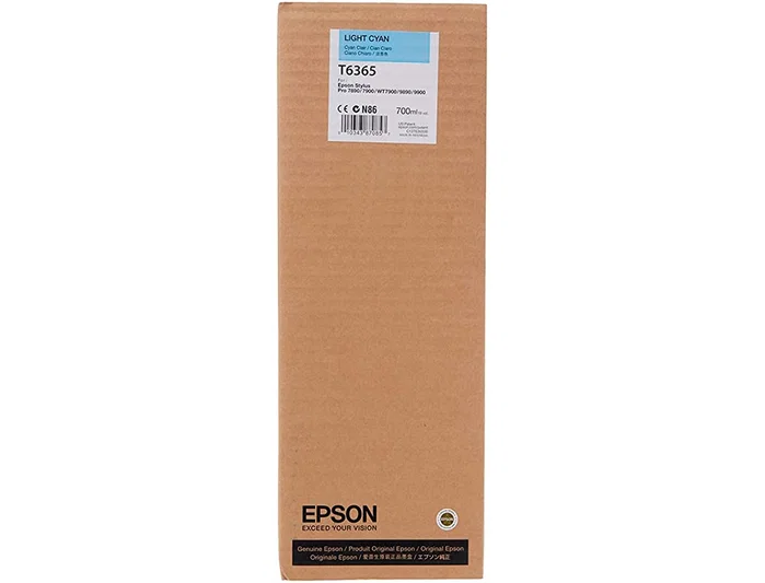 Epson Cartucho de Tinta Cian Claro T636500 700ml