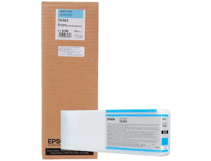 Epson Cartucho de Tinta Cian Claro T636500 700ml
