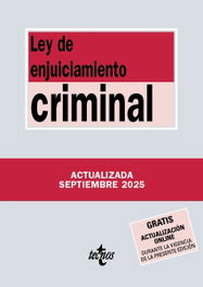 Ley de Enjuiciamiento Criminal, Editorial Tecnos - TECNOS
