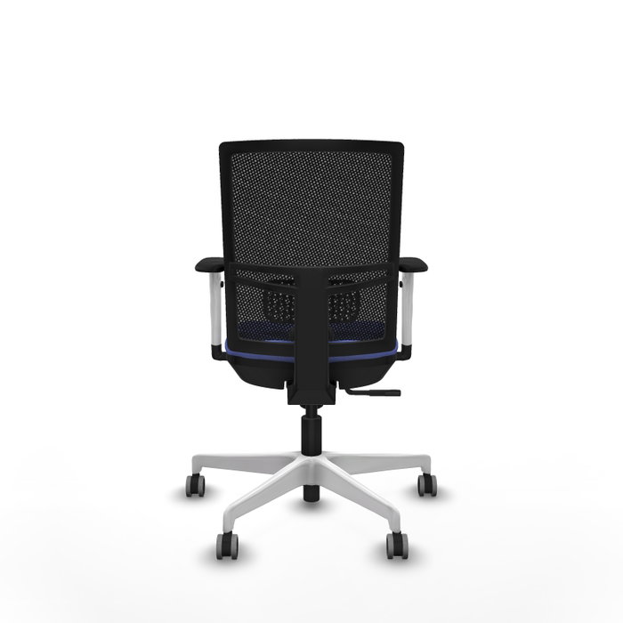 PIQUERAS Y CRESPO Silla de oficina Yunquera con mecanismo Sincro, Azul claro y Negro PIQUERAS Y CRESPO Silla de oficina Yunquera con mecanismo Sincro, Azul claro y Negro