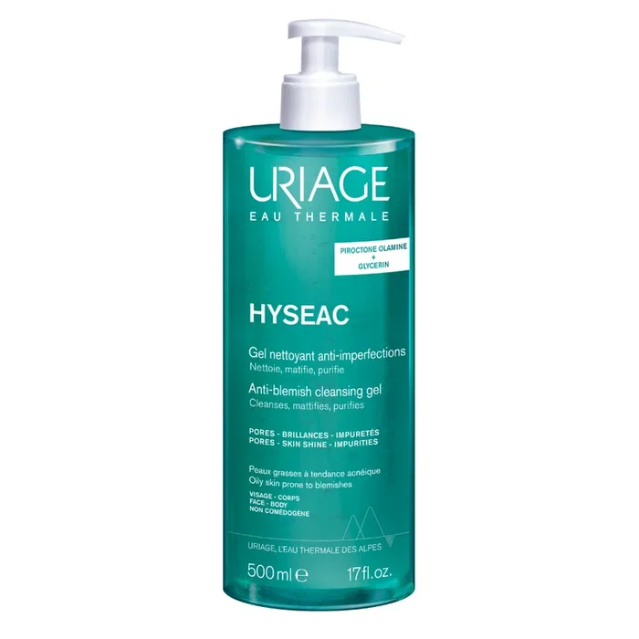Uriage Hyseac Gel Limpiador Anti-imperfecciones 500 ml
