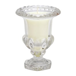 Home Deco Factory Vela Perfumada Medicis en Jarrón de Vidrio Aroma Peonía 14 cm