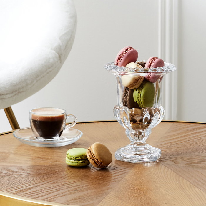 Home Deco Factory Vela Perfumada Medicis en Jarrón de Vidrio Aroma Peonía 14 cm