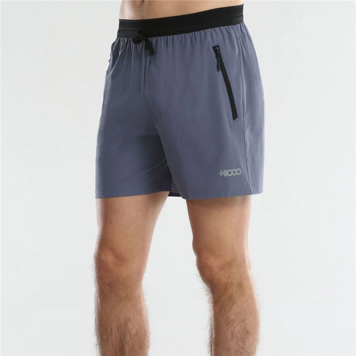 Pantalón Corto Deportivo +8000 Krinen Gris