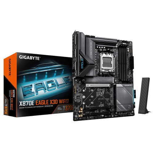 Gigabyte X870E EAGLE X3D WIFI7 ATX DDR5 AM5 Gigabyte X870E EAGLE X3D WIFI7 ATX DDR5 AM5