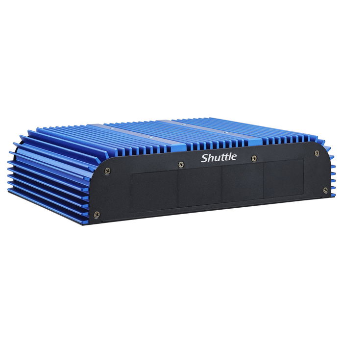 Shuttle BPCAL02 Barebone - Mini PC con Intel Core i5-1235U (12ª Gen), 2x SO-DIMM DDR5 hasta 64GB, 1x M.2 NVMe, Gráficos Intel Iris Xe, 90W, Negro/Azul