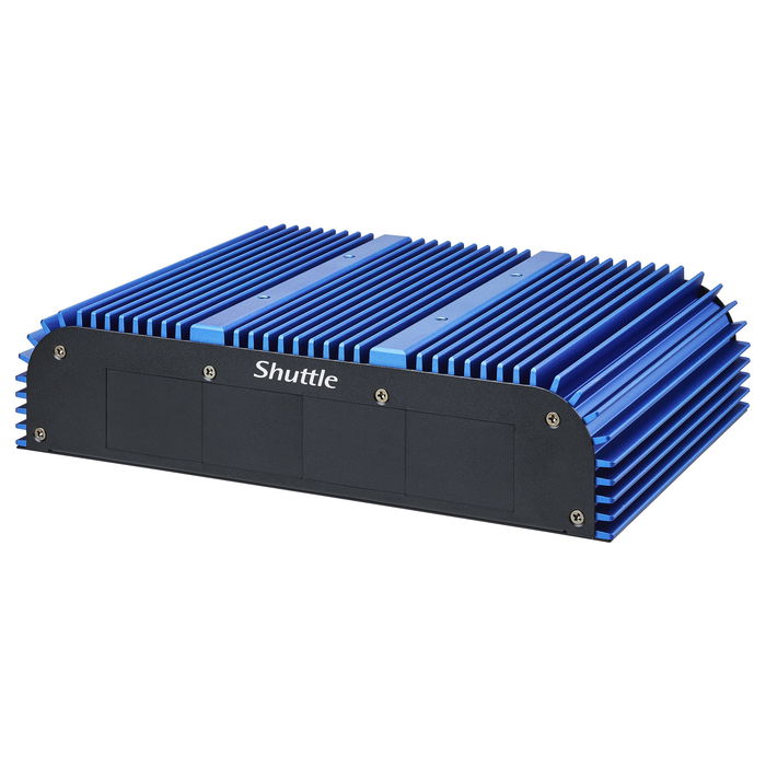 Shuttle BPCAL02 Barebone - Mini PC con Intel Core i5-1235U (12ª Gen), 2x SO-DIMM DDR5 hasta 64GB, 1x M.2 NVMe, Gráficos Intel Iris Xe, 90W, Negro/Azul