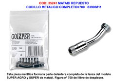 MATABI Codillo Metálico Completo