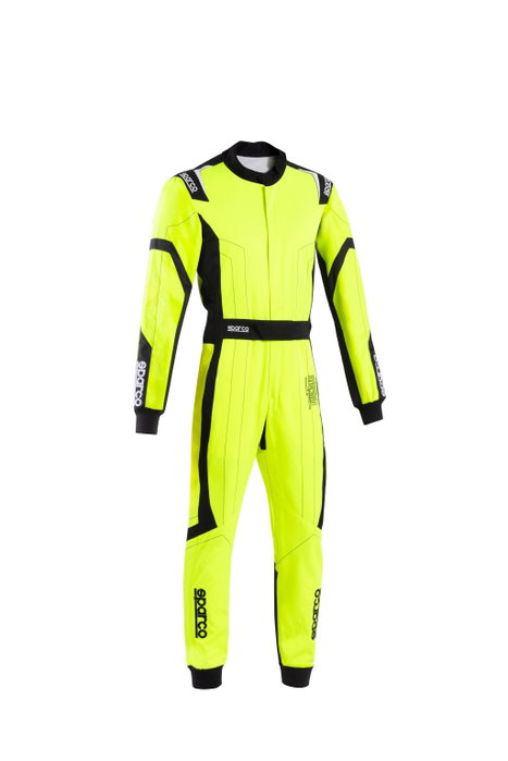 Sparco Traje de Karting K48 Thunder Amarillo/Negro Talla 130