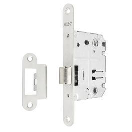 HERRAJES ALK Picaporte Unif Cabeza Redonda 70/50Mm 2000R Inoxidable Acabado Mate