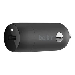 Belkin Cargador de Coche 30W USB-C PD PPS para Auto Universal Negro - CCA004BTBK