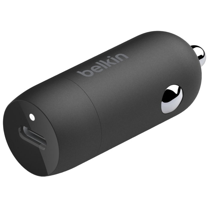 Belkin BoostCharge Cargador de coche USB-C 30W PD PPS Negro CCA004BTBK